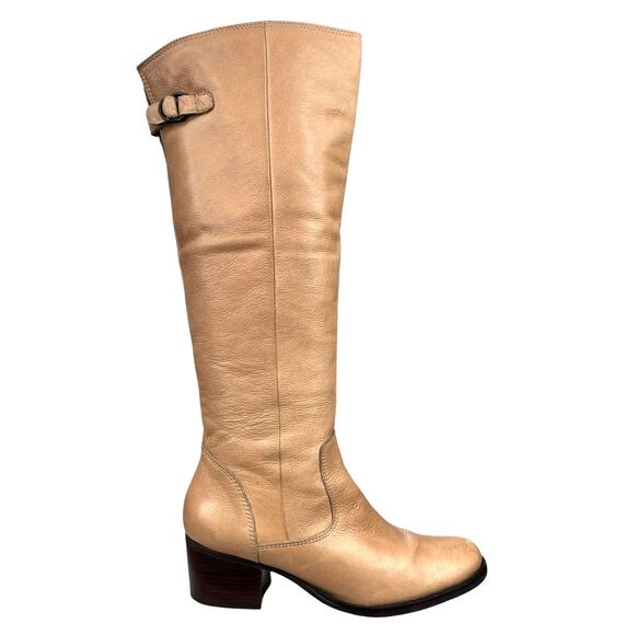 Matisse Women’s Tan Leather Riding Boot Size US 7.5 - Picture 1 of 13